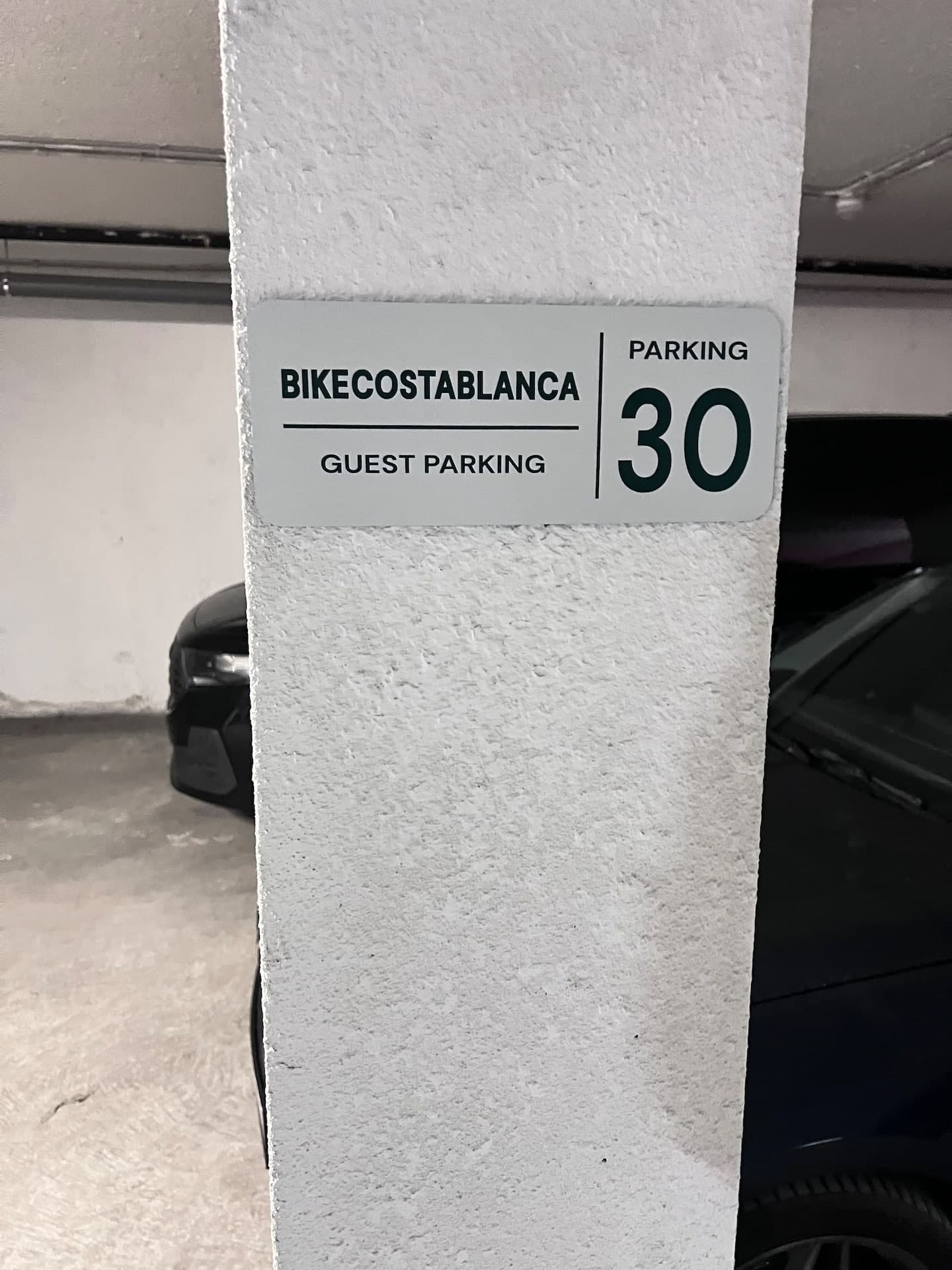 Parking: private space No. 30