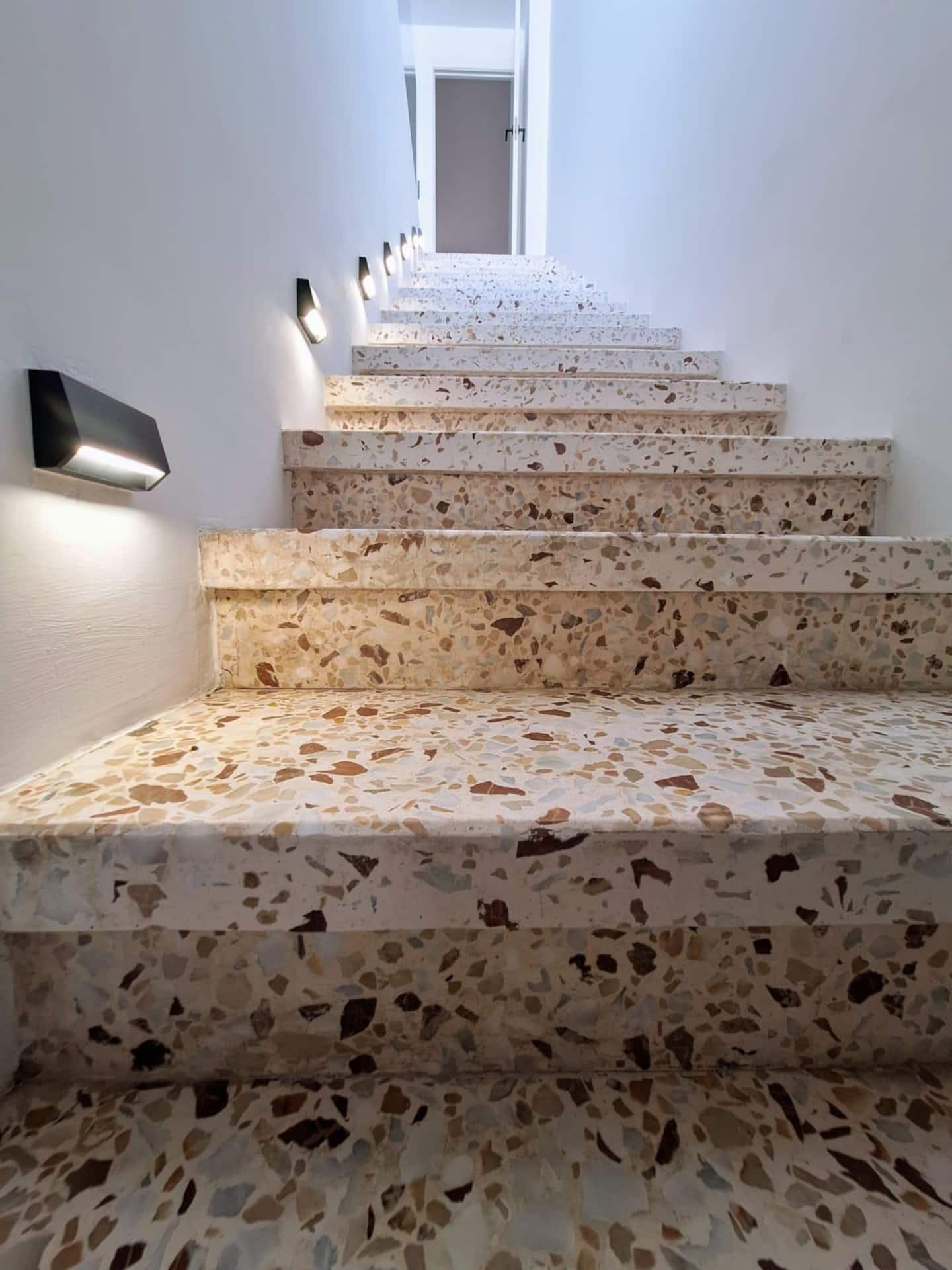 Terrazzo staircase